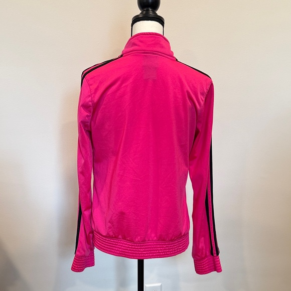 Adidas Vibrant Pink Bomber/Track Jacket Size XL (16) - Picture 3 of 14